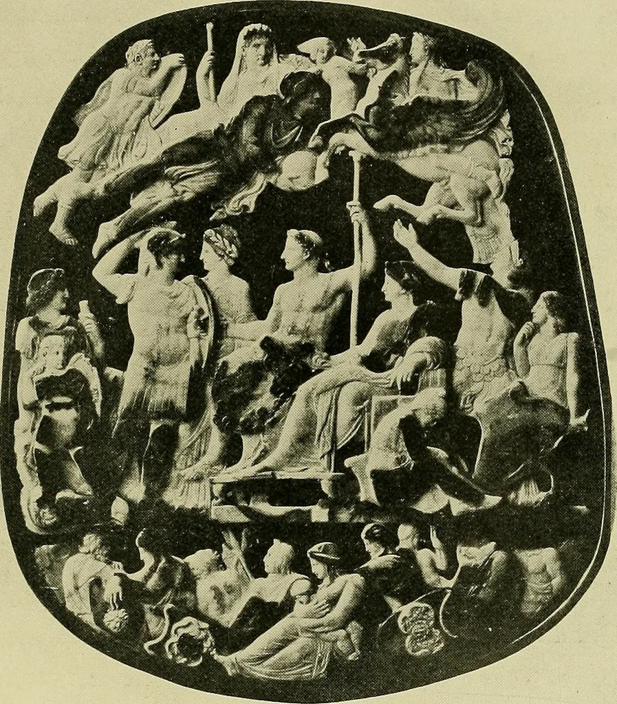 An illustration from Apotheosis and after life;, 1916, leaf 112