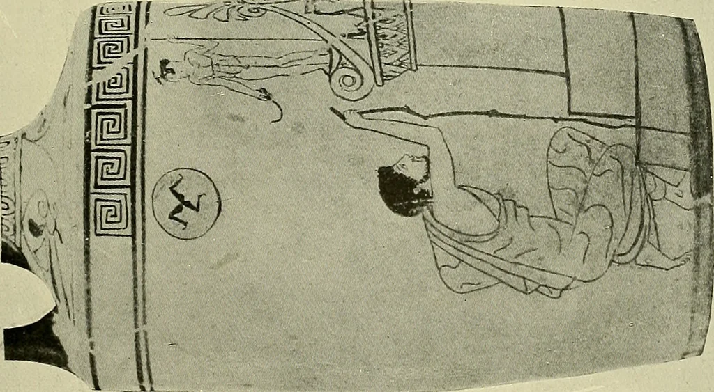 An illustration from Apotheosis and after life;, 1916, leaf 194