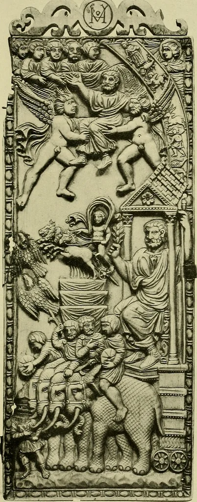 An illustration from Apotheosis and after life;, 1916, leaf 314