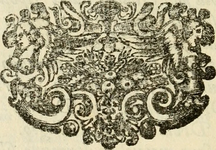 An illustration from Apotheosis vel consecratio Homeri, sive, Lapis antiquissimus in quo poëtarum principis Homeri consecratio sculpta est, 1683, leaf 17