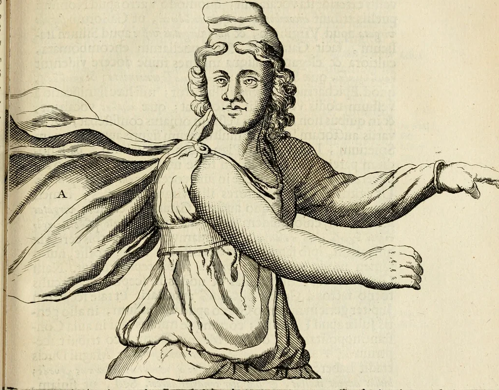 An illustration from Apotheosis vel consecratio Homeri, sive, Lapis antiquissimus in quo poëtarum principis Homeri consecratio sculpta est, 1683, leaf 176