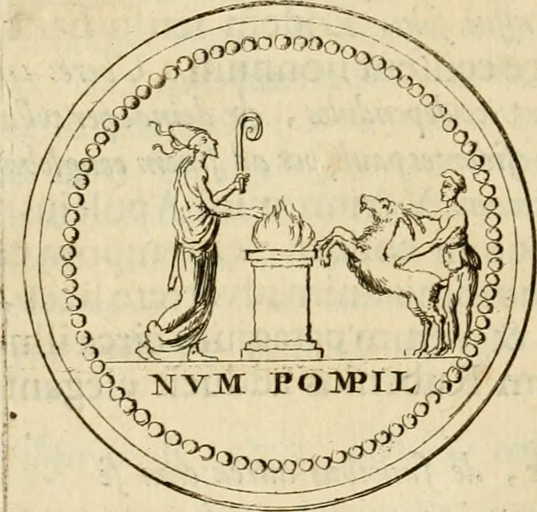 An illustration from Apotheosis vel consecratio Homeri, sive, Lapis antiquissimus in quo poëtarum principis Homeri consecratio sculpta est, 1683, leaf 217