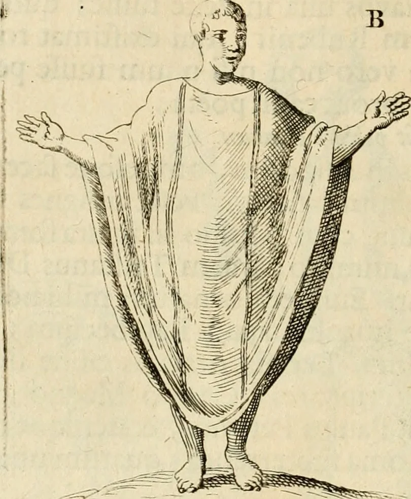 An illustration from Apotheosis vel consecratio Homeri, sive, Lapis antiquissimus in quo poëtarum principis Homeri consecratio sculpta est, 1683, leaf 223
