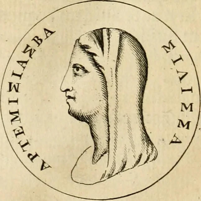An illustration from Apotheosis vel consecratio Homeri, sive, Lapis antiquissimus in quo poëtarum principis Homeri consecratio sculpta est, 1683, leaf 269