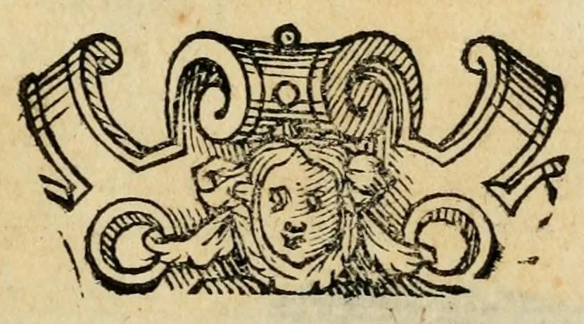 An illustration from Apparato delle statue, nuouamente trouate nella distrutta Cuma : con le dichiarationi, & discorsi, 1606, leaf 105