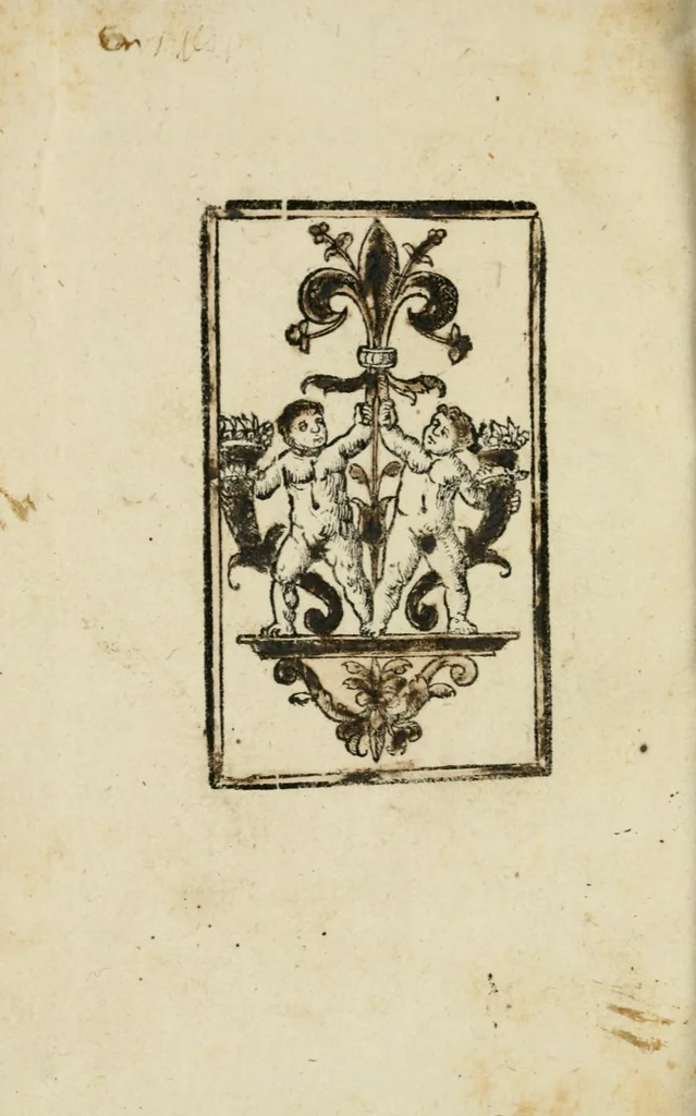 An illustration from Apparato et feste nelle noze dello illvstrissimo signor duca di Firenze, & della duchessa Sua consorte : con le sue stanze, madriali, comedia, & intermedij, in quelle recitati, 1539, leaf 180