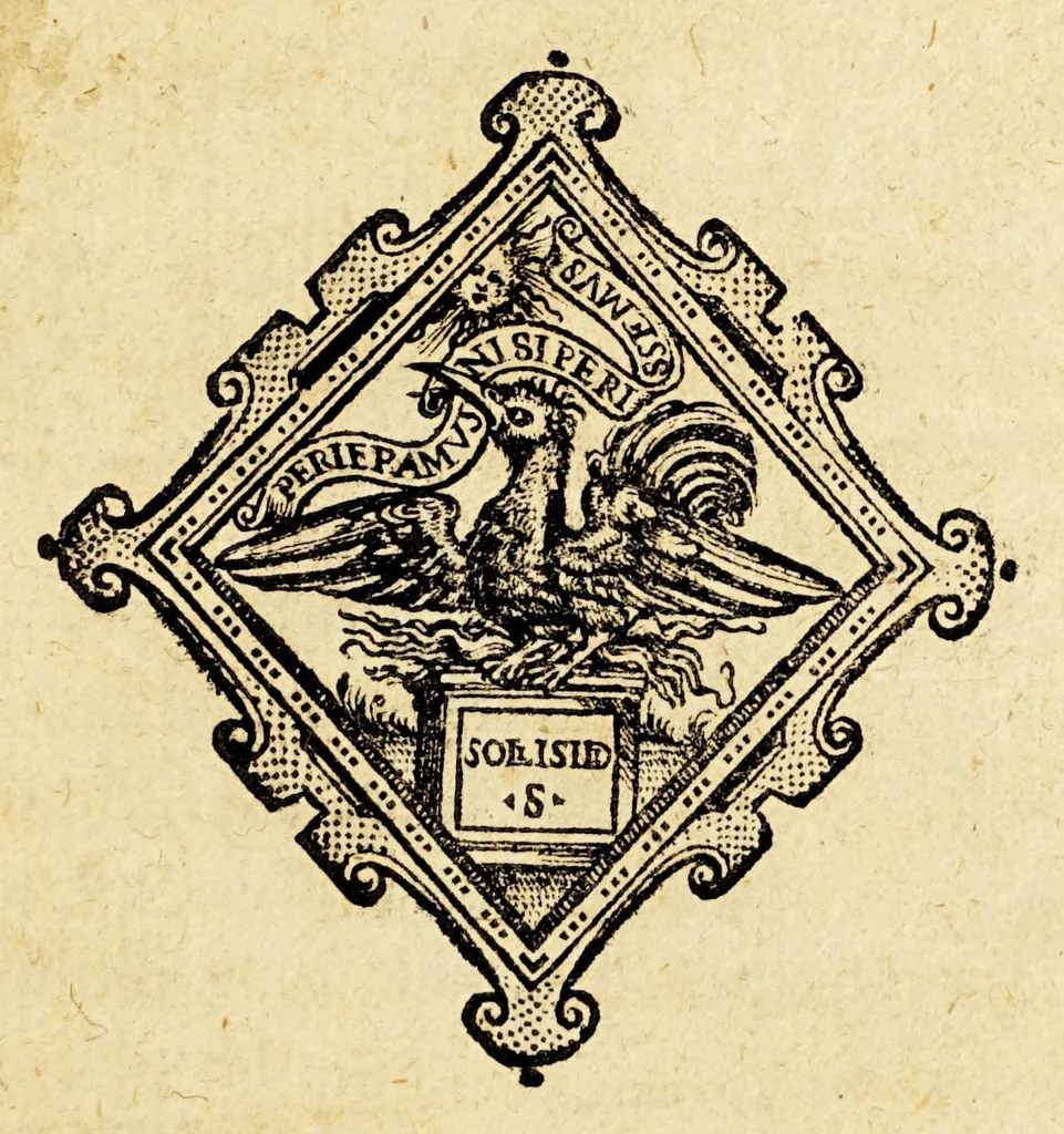 An illustration from Appendix ad Speculum co[n]iugiorum, 1571, leaf 7