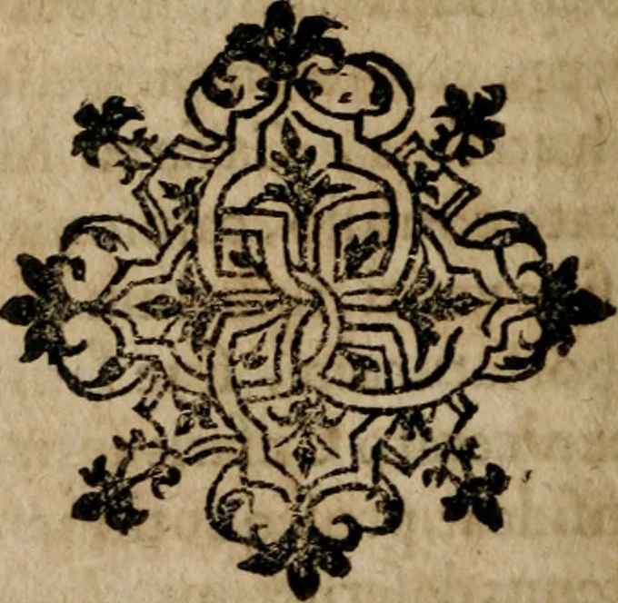 An illustration from Appendix apologetica ... pertinens ad secundam ejus operum Lugduni editorum partem, 1605, leaf 25