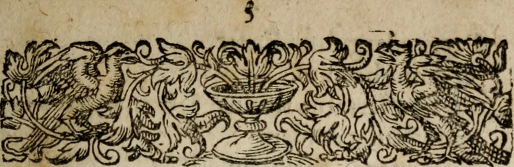 An illustration from Appendix apologetica ... pertinens ad secundam ejus operum Lugduni editorum partem, 1605, leaf 8