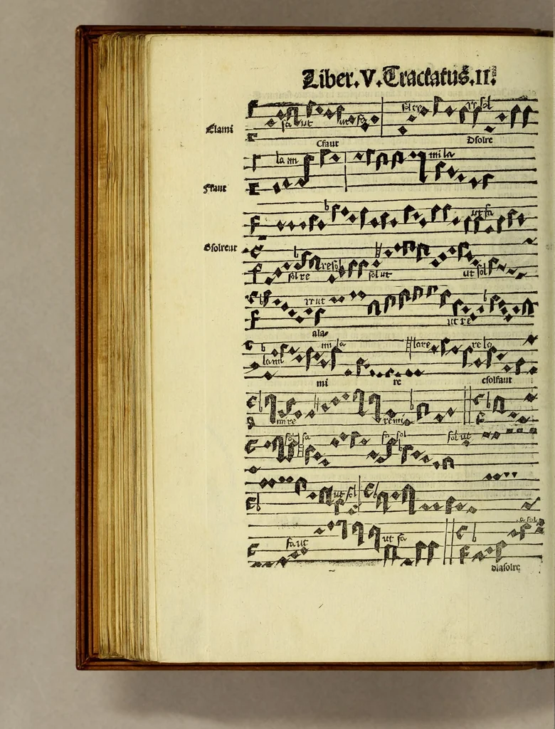 An illustration from Appe[n]dix matheseos in Margarita[m] philosophica[m] ., 1512, leaf 198