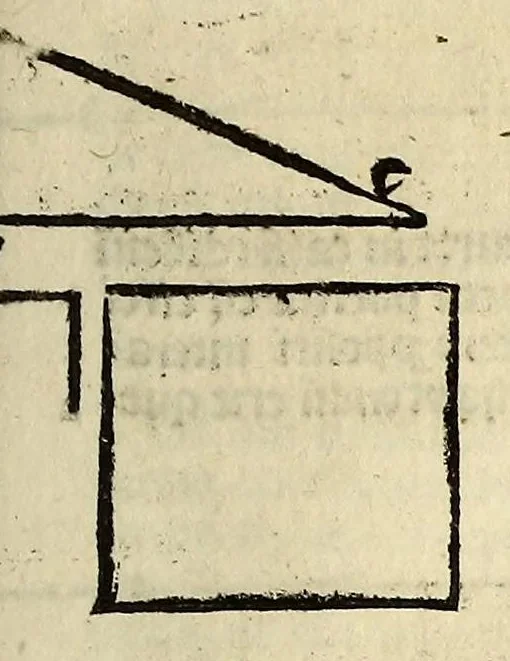 An illustration from Appe[n]dix matheseos in Margarita[m] philosophica[m] ., 1512, leaf 597