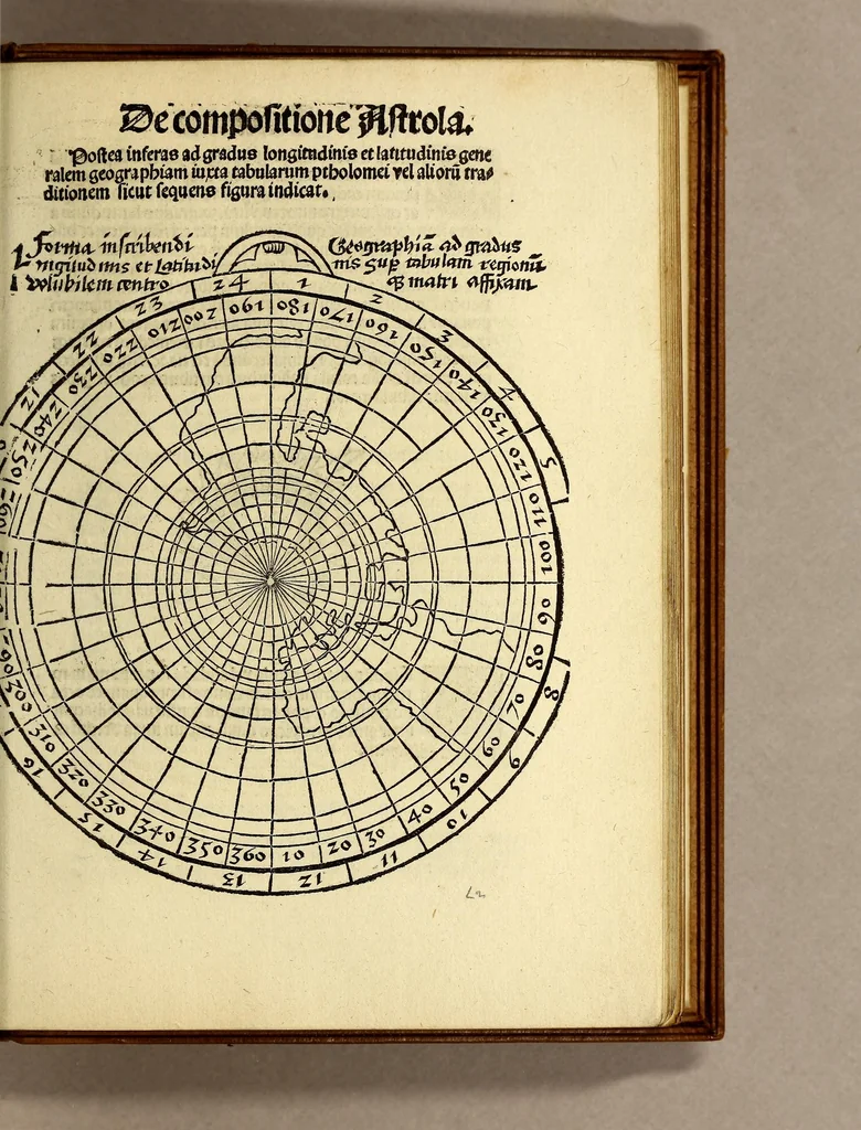 An illustration from Appe[n]dix matheseos in Margarita[m] philosophica[m] ., 1512, leaf 637