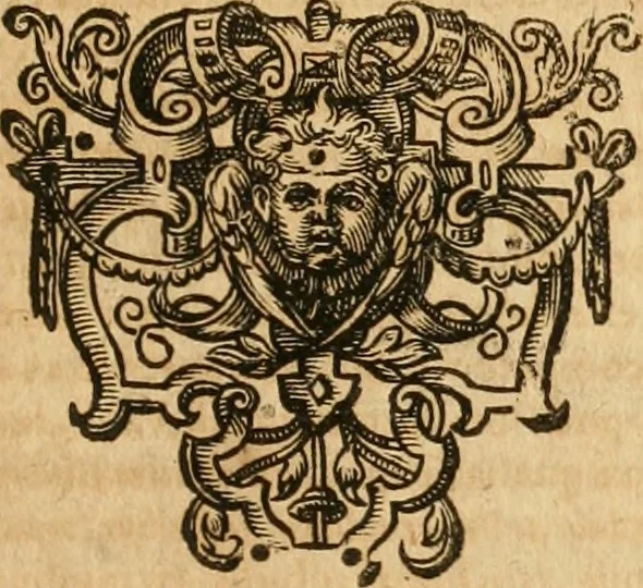 An illustration from Appendix necessaria Syntagmatis arcanorum chymicorum Andreae Libavii ... : in qva praeter arcanorvm nonnvllorum expositionem & illustrationem, quorundam item medicorum hermeticorum & mysticorum descriptionem, continentur defensiones geminae, primum eorum quae ab Henningo Schevnemano & iuniore Gramano sunt impugnata, postea quae in transmutatoria metallorum à Nicolao Gviberto ... sunt attentata ..., 1615, leaf 144