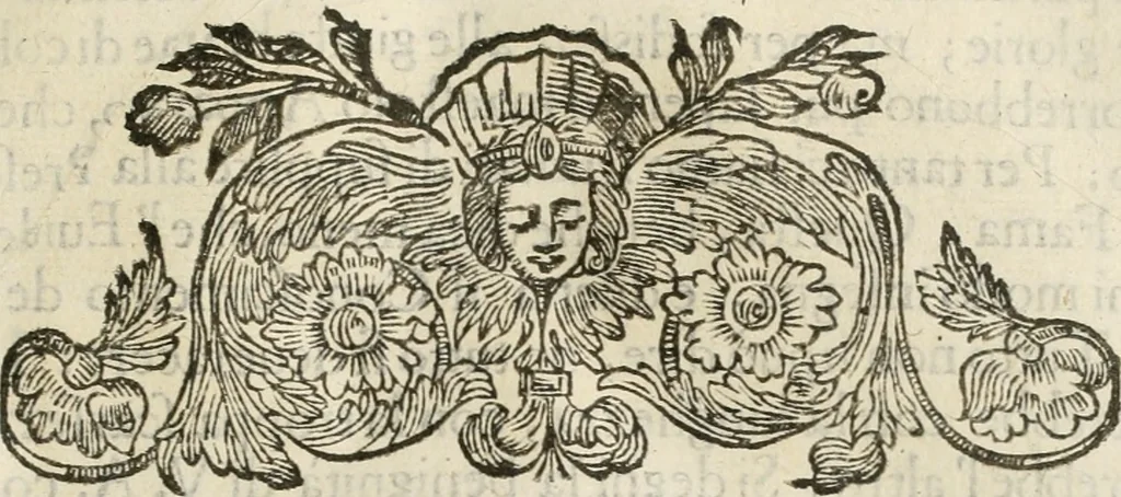 An illustration from Applausi di Firenze per la canonizzazione di s. Filippo Benizi, propagatore dell' Ordine de' Serui di Maria Vergine, 1672, leaf 10