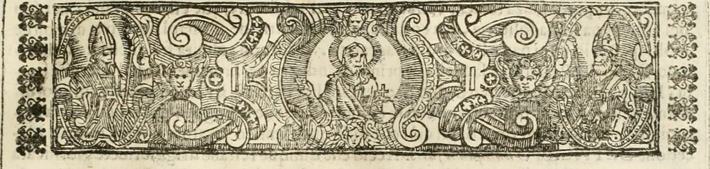 An illustration from Applausi di Firenze per la canonizzazione di s. Filippo Benizi, propagatore dell' Ordine de' Serui di Maria Vergine, 1672, leaf 14