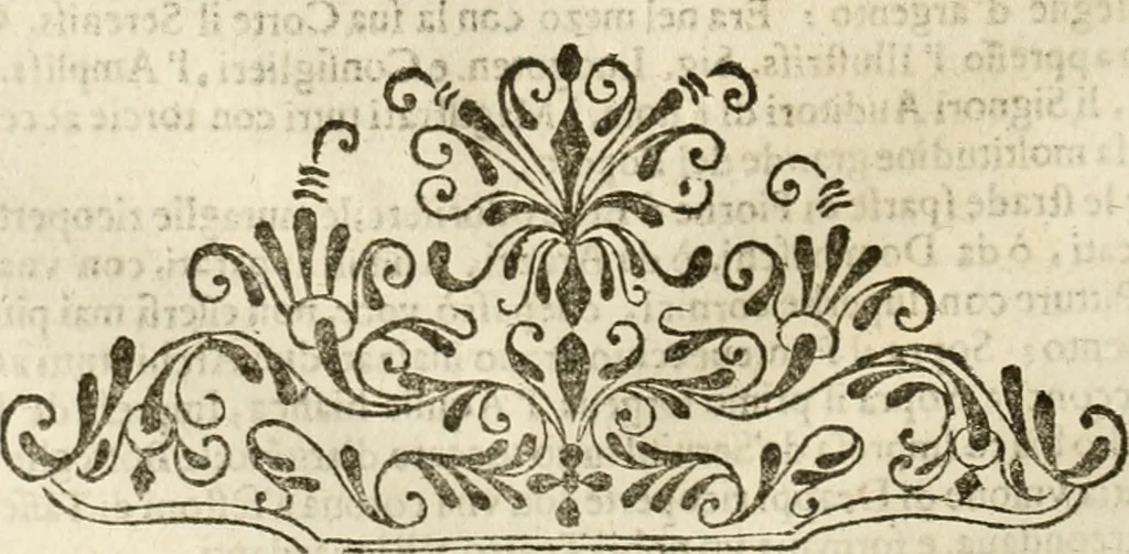 An illustration from Applausi di Firenze per la canonizzazione di s. Filippo Benizi, propagatore dell' Ordine de' Serui di Maria Vergine, 1672, leaf 43
