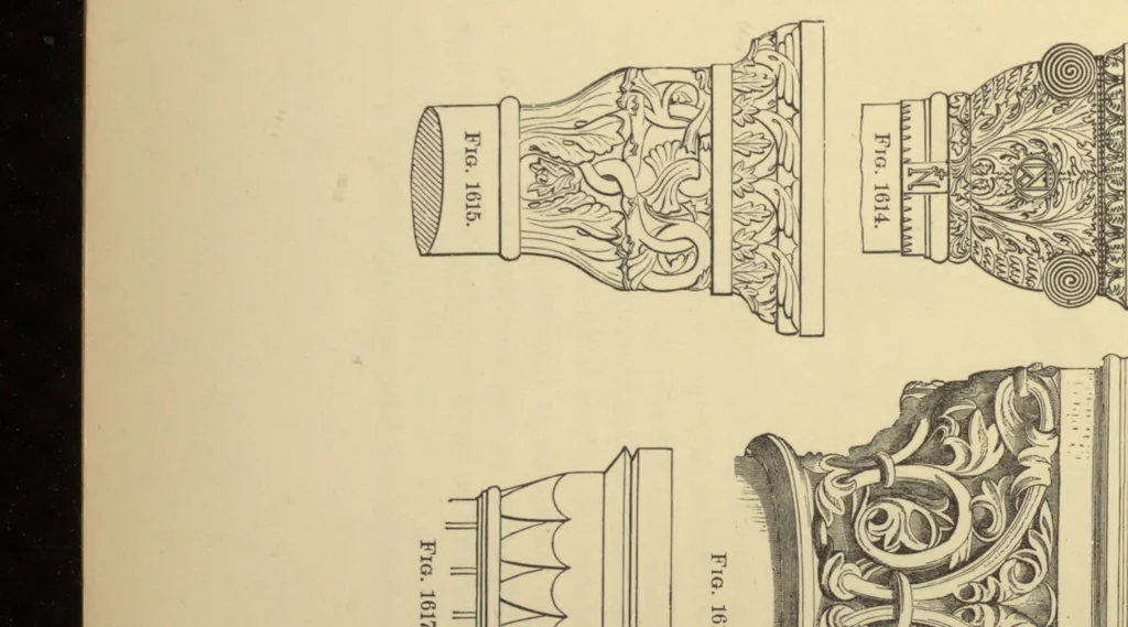 An illustration from Appletons' cyclopædia of technical drawing : embracing the principles of construction as applied to practical design ..., 1896, leaf 681