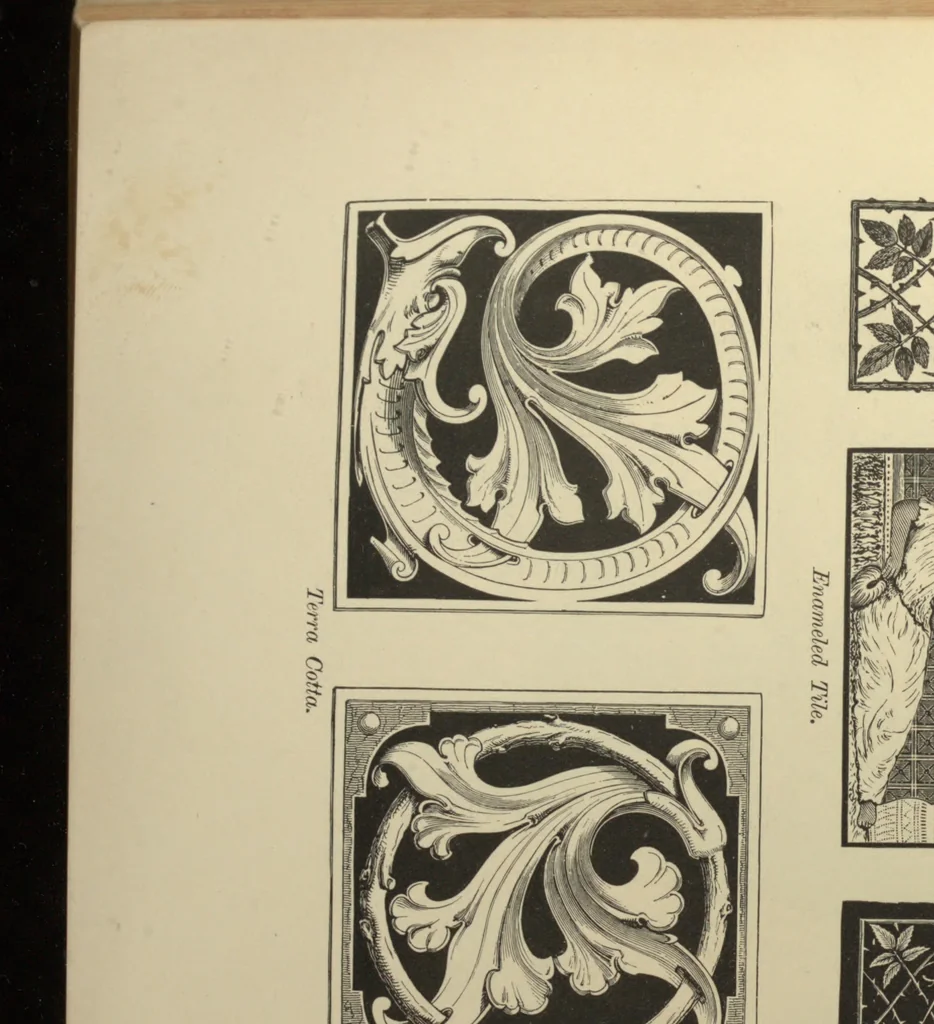 An illustration from Appletons' cyclopædia of technical drawing : embracing the principles of construction as applied to practical design ..., 1896, leaf 939