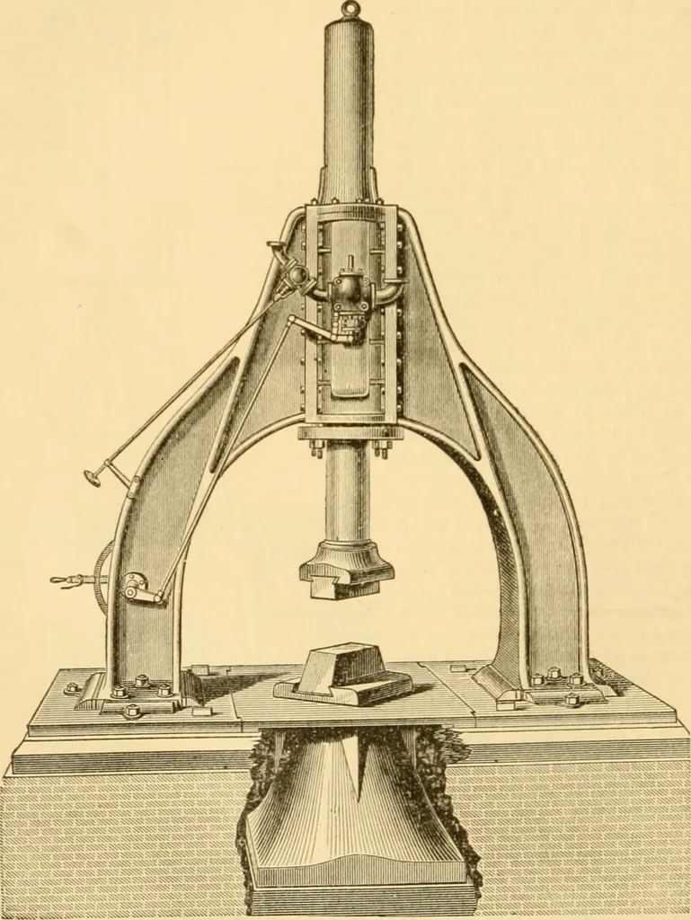 An illustration from Appletons' cyclopaedia of applied mechanics: a dictionary of mechanical engineering and the mechanical arts, 1880, leaf 103