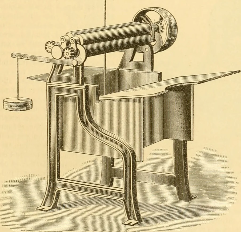 An illustration from Appletons' cyclopaedia of applied mechanics: a dictionary of mechanical engineering and the mechanical arts, 1880, leaf 112