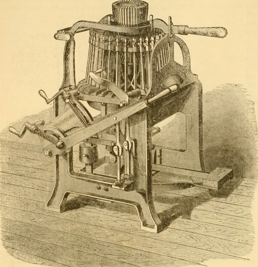 An illustration from Appletons' cyclopaedia of applied mechanics: a dictionary of mechanical engineering and the mechanical arts, 1880, leaf 115