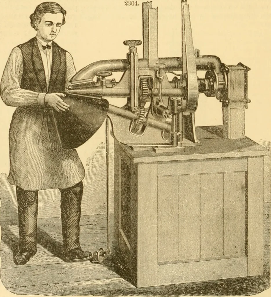 An illustration from Appletons' cyclopaedia of applied mechanics: a dictionary of mechanical engineering and the mechanical arts, 1880, leaf 115