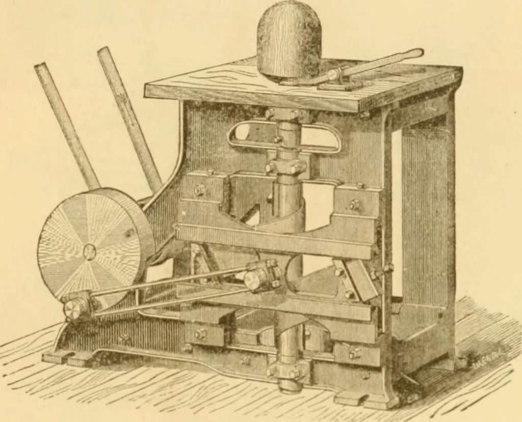 An illustration from Appletons' cyclopaedia of applied mechanics: a dictionary of mechanical engineering and the mechanical arts, 1880, leaf 117