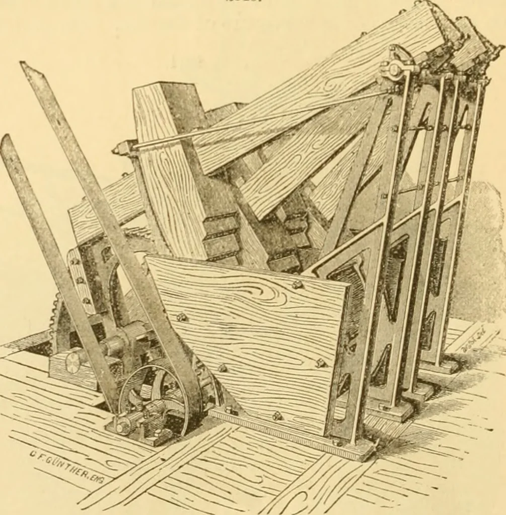 An illustration from Appletons' cyclopaedia of applied mechanics: a dictionary of mechanical engineering and the mechanical arts, 1880, leaf 119