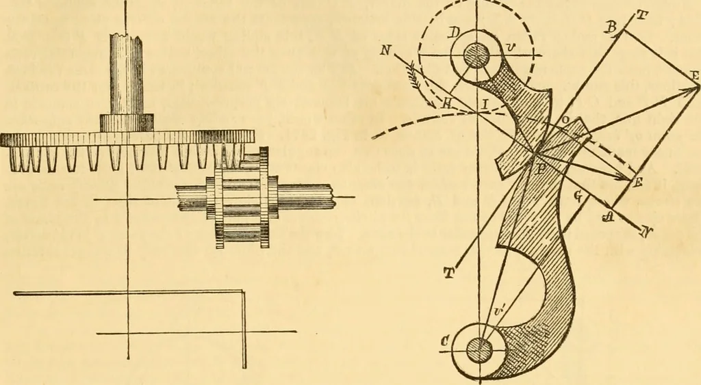 An illustration from Appletons' cyclopaedia of applied mechanics: a dictionary of mechanical engineering and the mechanical arts, 1880, leaf 12