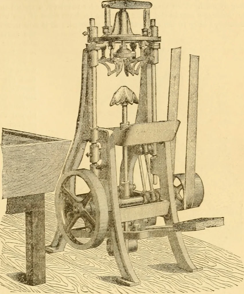 An illustration from Appletons' cyclopaedia of applied mechanics: a dictionary of mechanical engineering and the mechanical arts, 1880, leaf 120