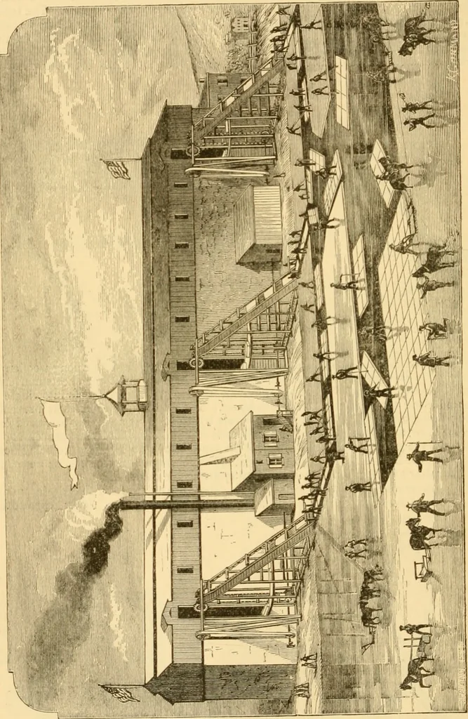 An illustration from Appletons' cyclopaedia of applied mechanics: a dictionary of mechanical engineering and the mechanical arts, 1880, leaf 141