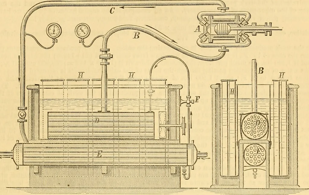 An illustration from Appletons' cyclopaedia of applied mechanics: a dictionary of mechanical engineering and the mechanical arts, 1880, leaf 148