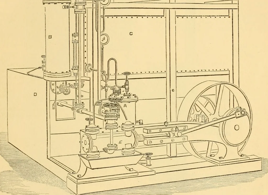 An illustration from Appletons' cyclopaedia of applied mechanics: a dictionary of mechanical engineering and the mechanical arts, 1880, leaf 150
