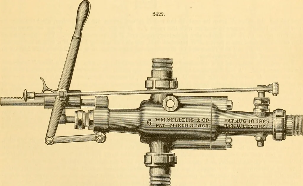 An illustration from Appletons' cyclopaedia of applied mechanics: a dictionary of mechanical engineering and the mechanical arts, 1880, leaf 174