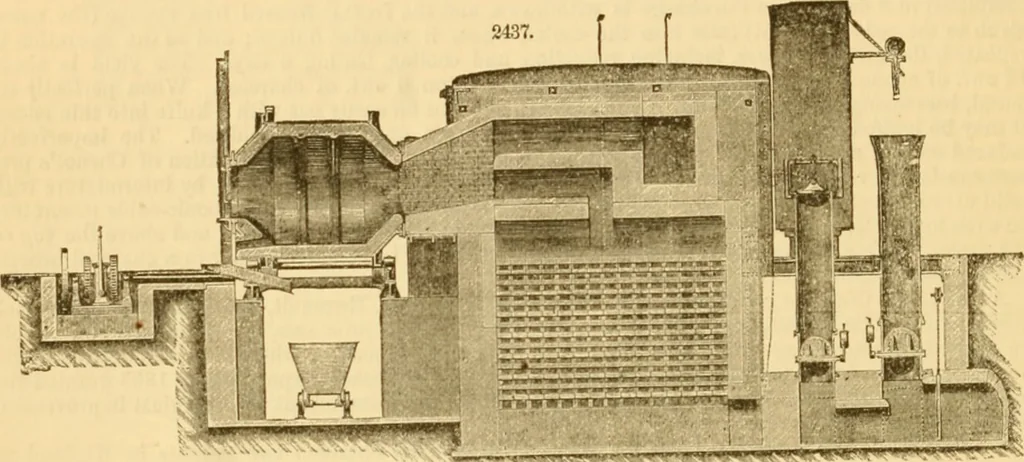 An illustration from Appletons' cyclopaedia of applied mechanics: a dictionary of mechanical engineering and the mechanical arts, 1880, leaf 189