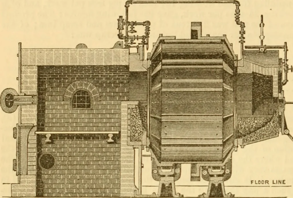 An illustration from Appletons' cyclopaedia of applied mechanics: a dictionary of mechanical engineering and the mechanical arts, 1880, leaf 201