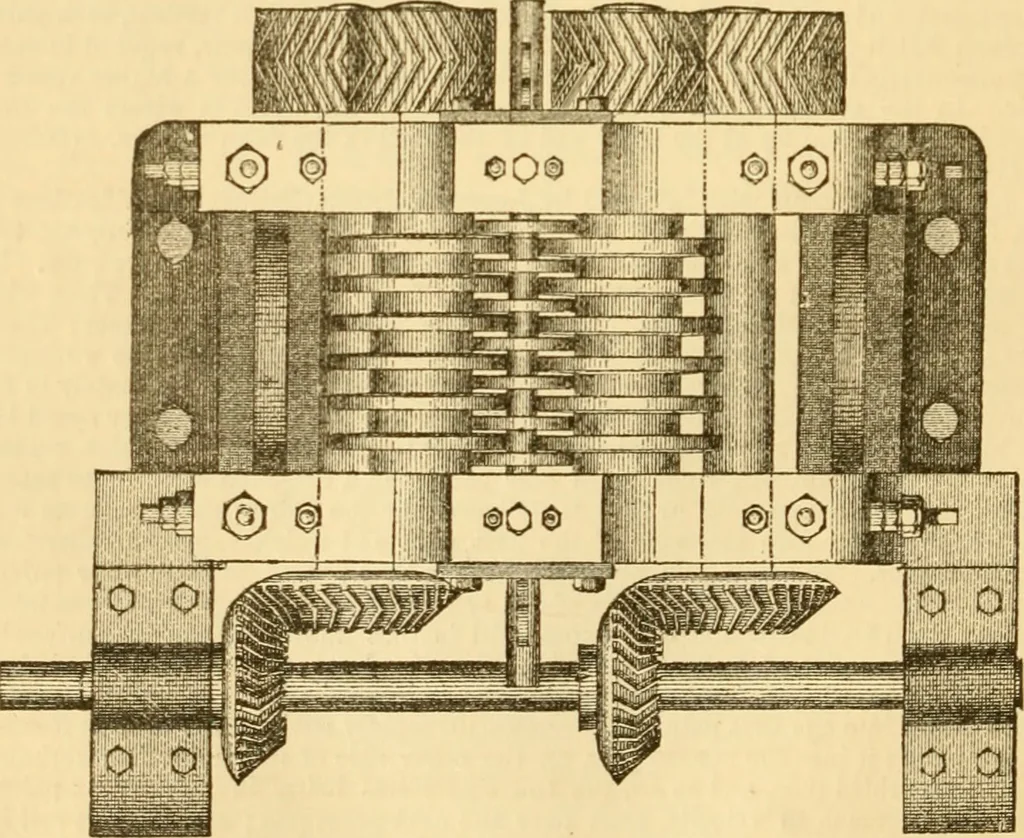 An illustration from Appletons' cyclopaedia of applied mechanics: a dictionary of mechanical engineering and the mechanical arts, 1880, leaf 211