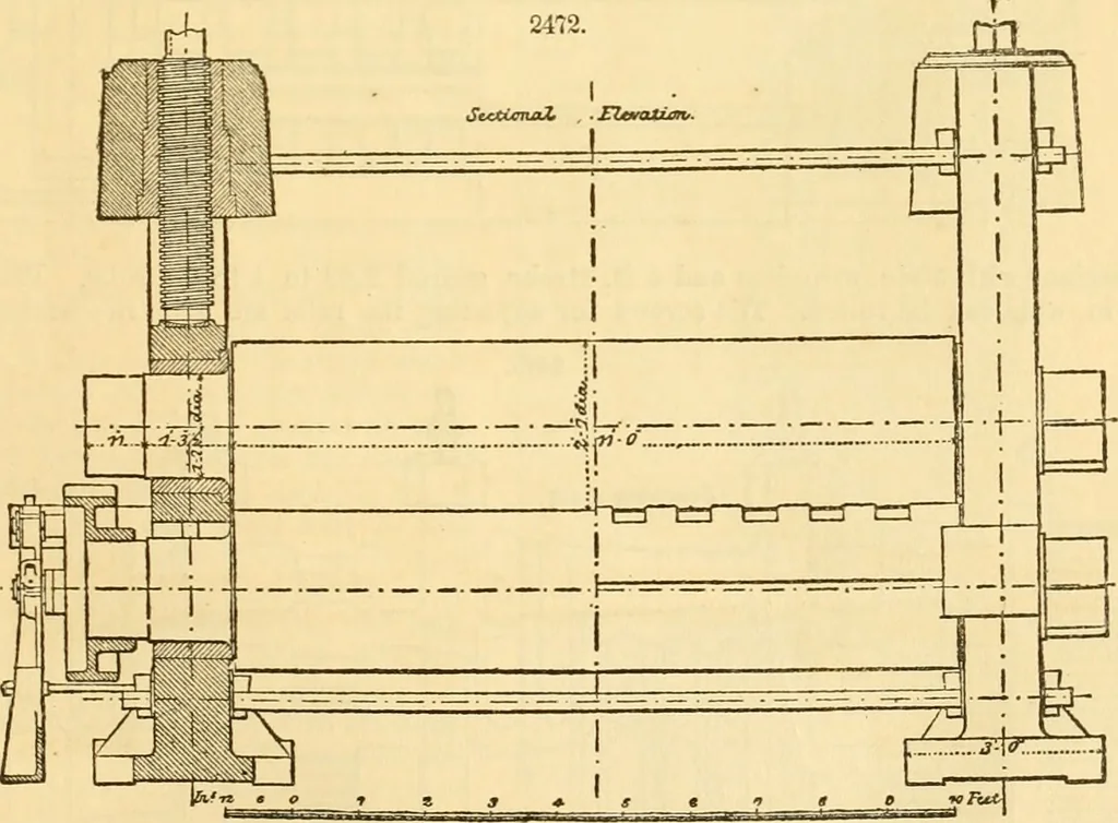 An illustration from Appletons' cyclopaedia of applied mechanics: a dictionary of mechanical engineering and the mechanical arts, 1880, leaf 212