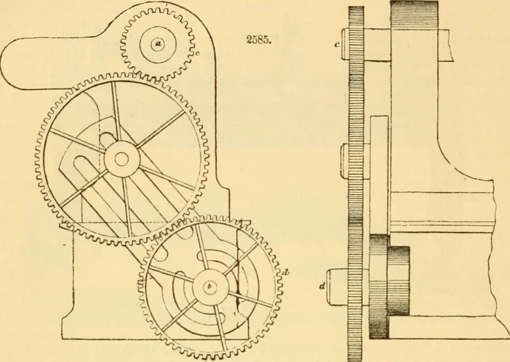 An illustration from Appletons' cyclopaedia of applied mechanics: a dictionary of mechanical engineering and the mechanical arts, 1880, leaf 251