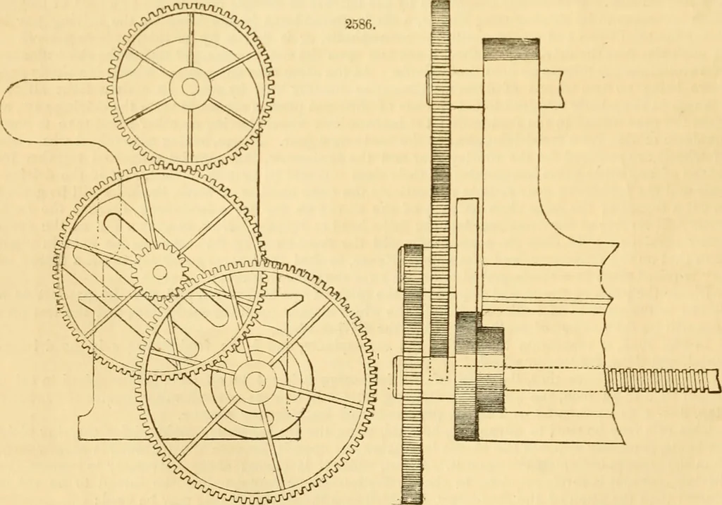 An illustration from Appletons' cyclopaedia of applied mechanics: a dictionary of mechanical engineering and the mechanical arts, 1880, leaf 251