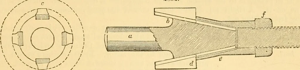 An illustration from Appletons' cyclopaedia of applied mechanics: a dictionary of mechanical engineering and the mechanical arts, 1880, leaf 268