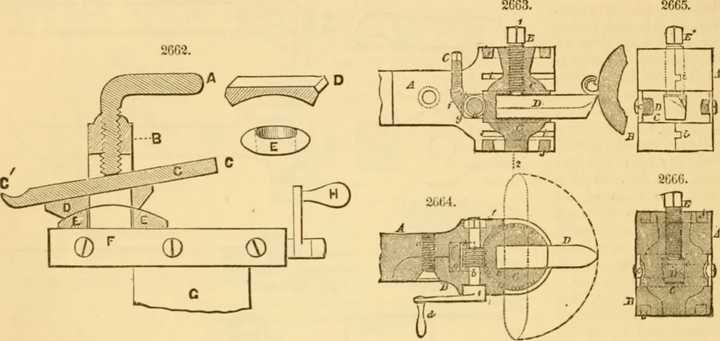 An illustration from Appletons' cyclopaedia of applied mechanics: a dictionary of mechanical engineering and the mechanical arts, 1880, leaf 271