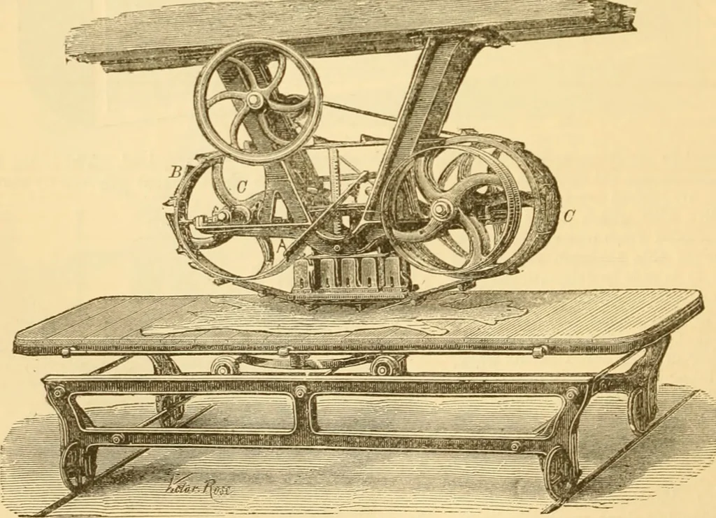 An illustration from Appletons' cyclopaedia of applied mechanics: a dictionary of mechanical engineering and the mechanical arts, 1880, leaf 297