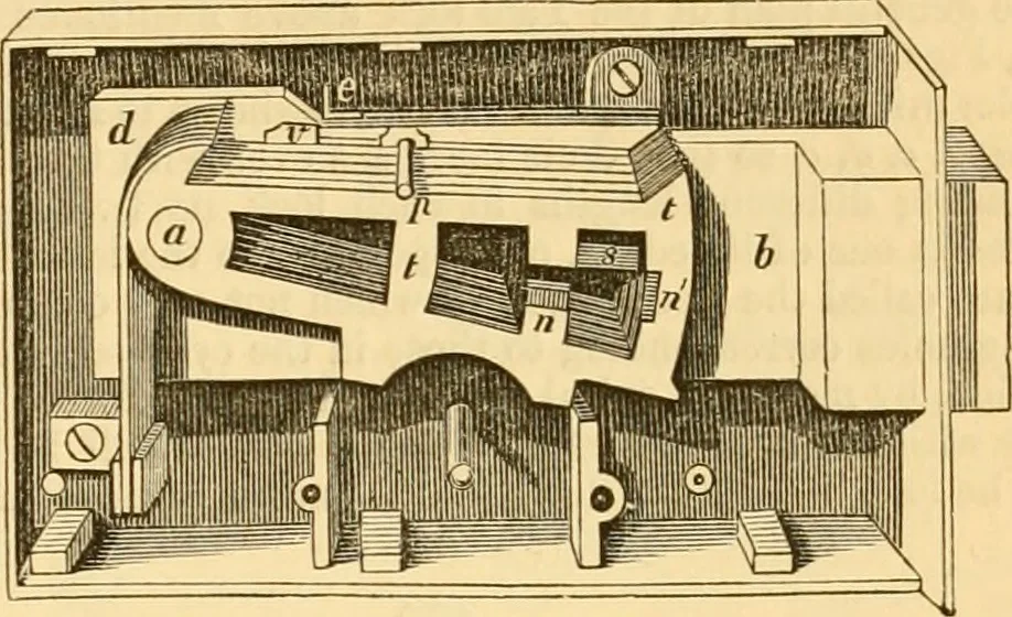 An illustration from Appletons' cyclopaedia of applied mechanics: a dictionary of mechanical engineering and the mechanical arts, 1880, leaf 312