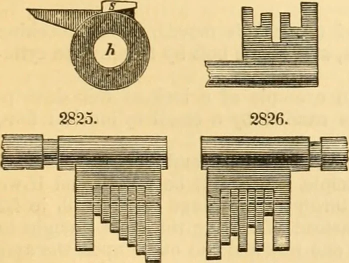 An illustration from Appletons' cyclopaedia of applied mechanics: a dictionary of mechanical engineering and the mechanical arts, 1880, leaf 312