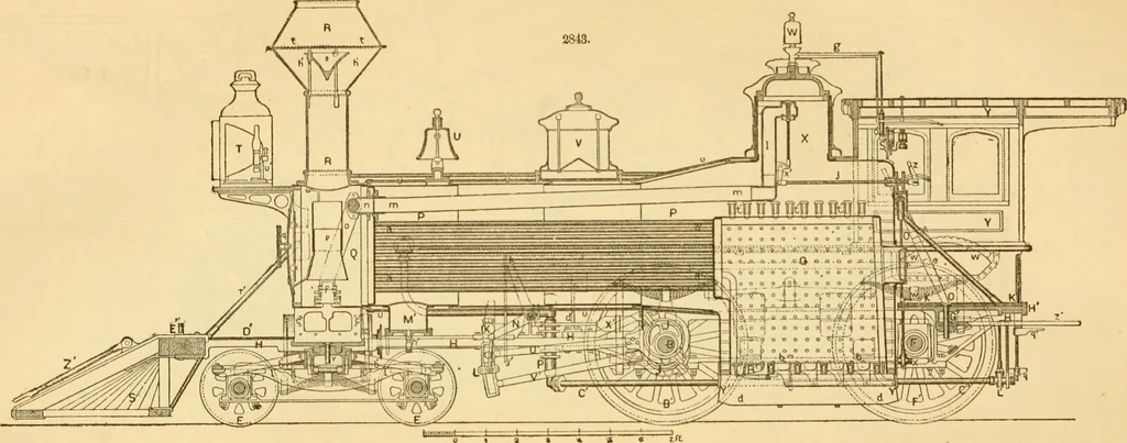 An illustration from Appletons' cyclopaedia of applied mechanics: a dictionary of mechanical engineering and the mechanical arts, 1880, leaf 321
