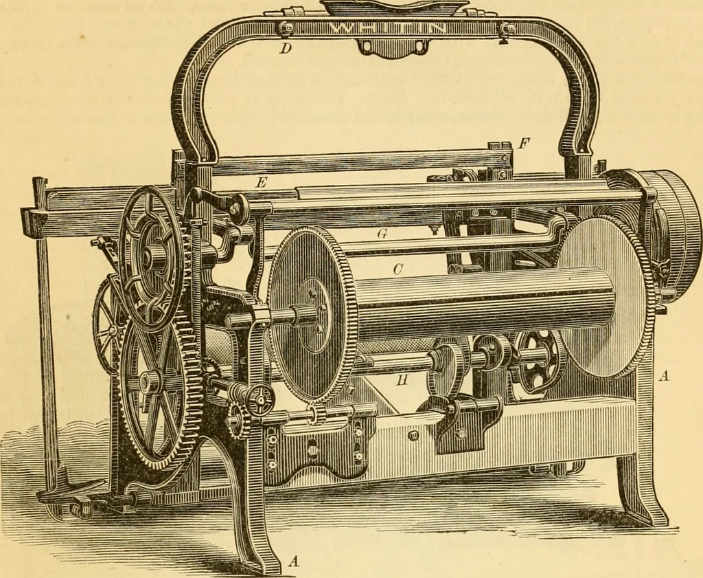 An illustration from Appletons' cyclopaedia of applied mechanics: a dictionary of mechanical engineering and the mechanical arts, 1880, leaf 378