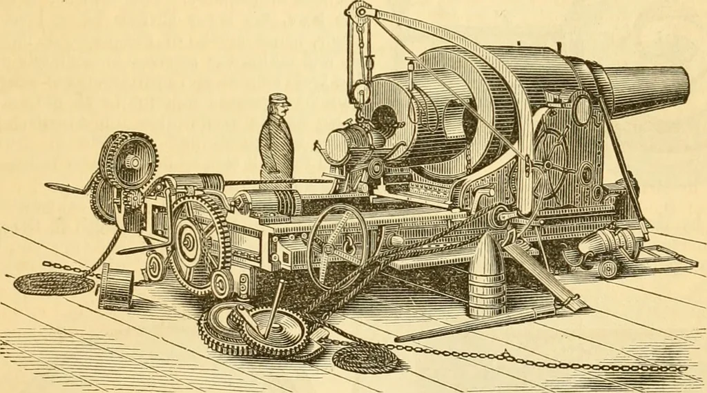 An illustration from Appletons' cyclopaedia of applied mechanics: a dictionary of mechanical engineering and the mechanical arts, 1880, leaf 504