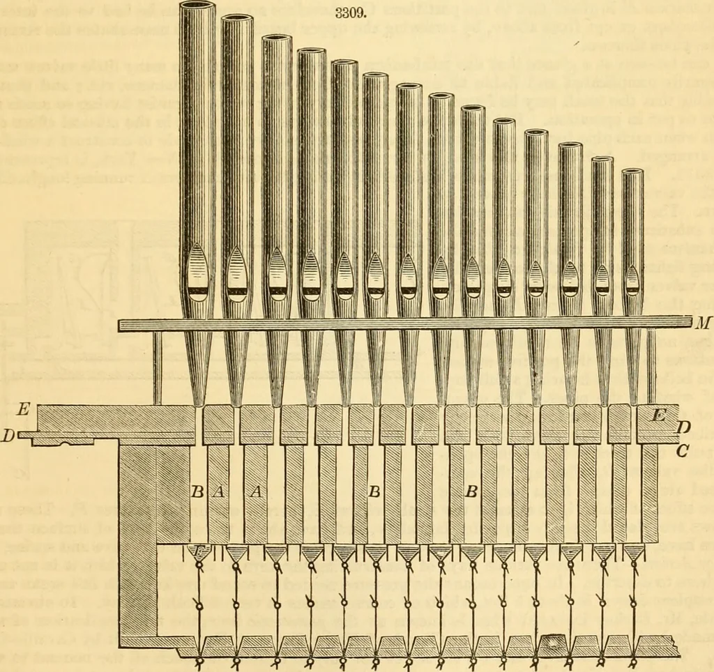An illustration from Appletons' cyclopaedia of applied mechanics: a dictionary of mechanical engineering and the mechanical arts, 1880, leaf 528