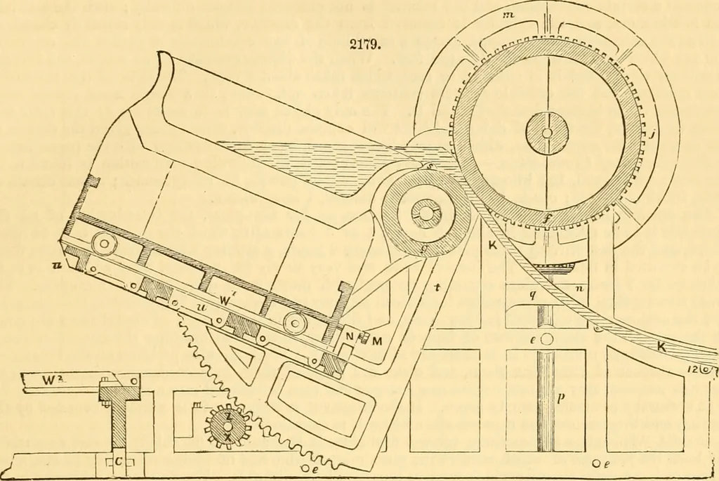 An illustration from Appletons' cyclopaedia of applied mechanics: a dictionary of mechanical engineering and the mechanical arts, 1880, leaf 56